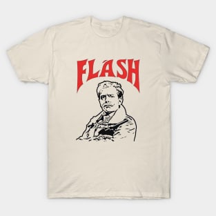 Lord Flashheart Flash Spoof Ringer T-Shirt